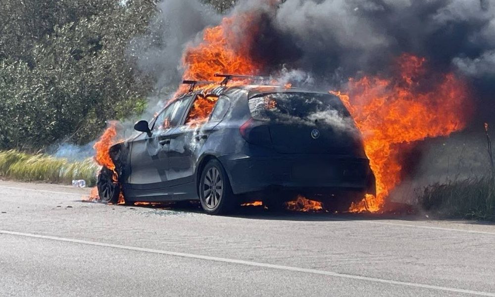 Pistola - accendino in auto, 49enne finisce nei guai 